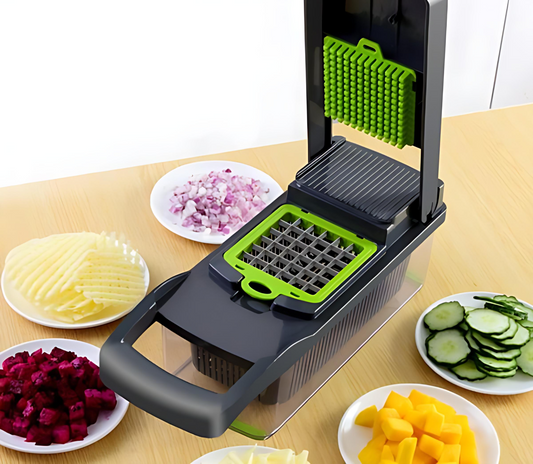 16 In 1 Multifunctional Vegetable Slicer Cutter Shredders Slicer With Basket Fruit Potato Chopper Carrot Grater
