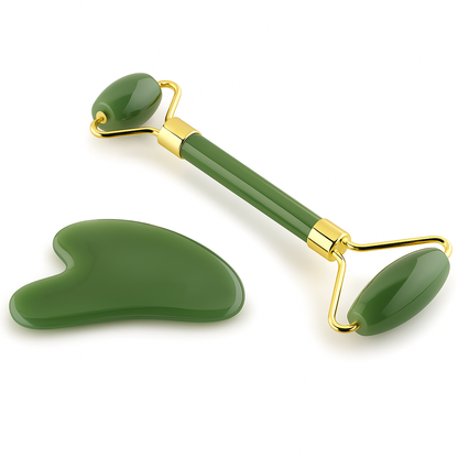 Combo Pack Marble Jade Roller With Stone Marble | Ice Roller Facial Massage | Derma Roller [pack Of 3]