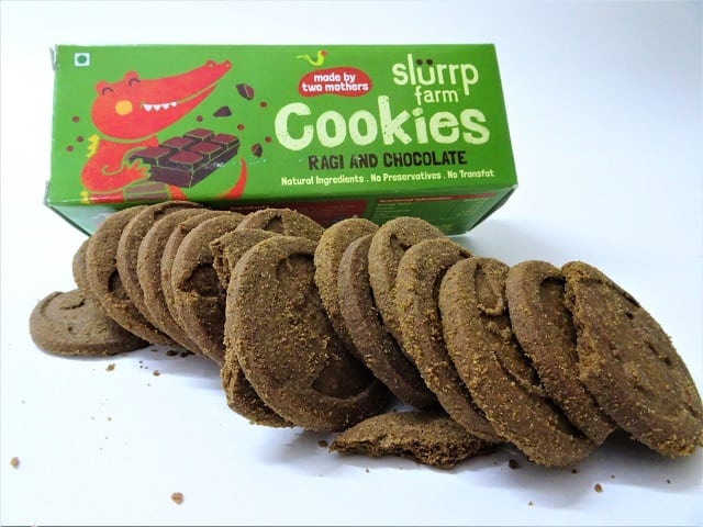 Slurrp Farm Cookies made with Ragi